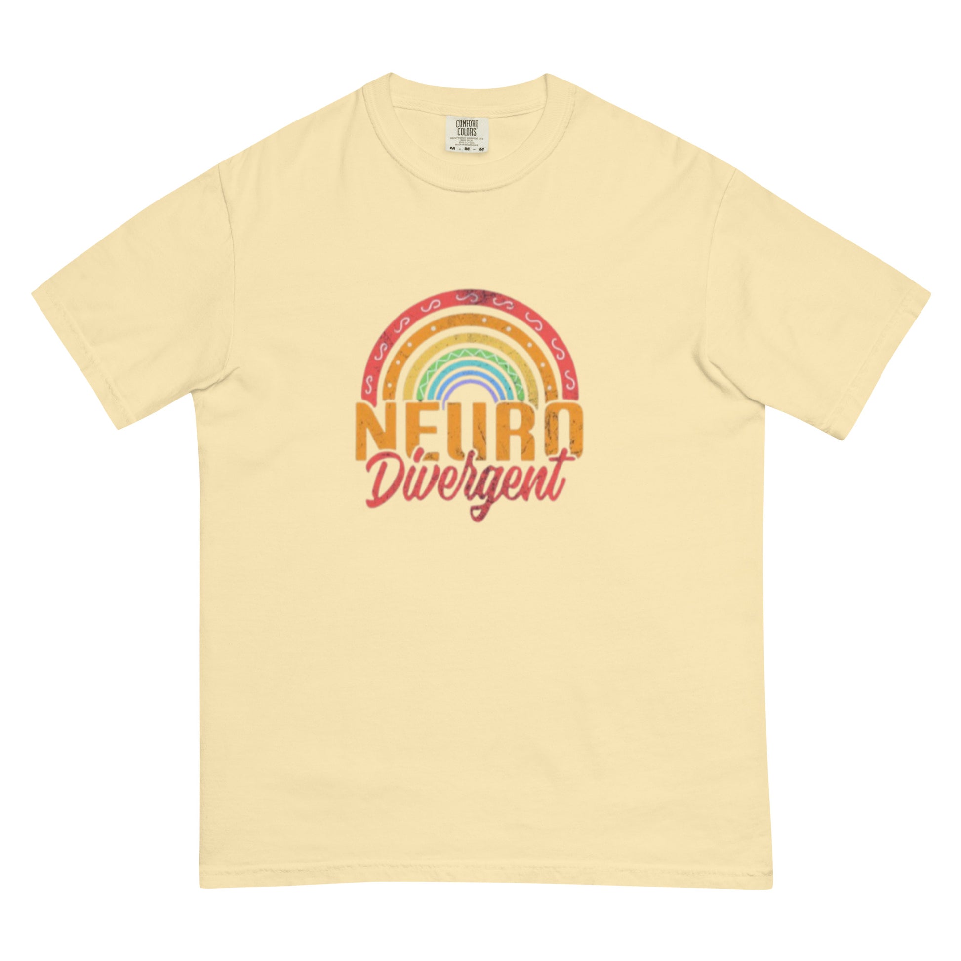 Model in a relaxed pose wearing the Comfort Colors 1717