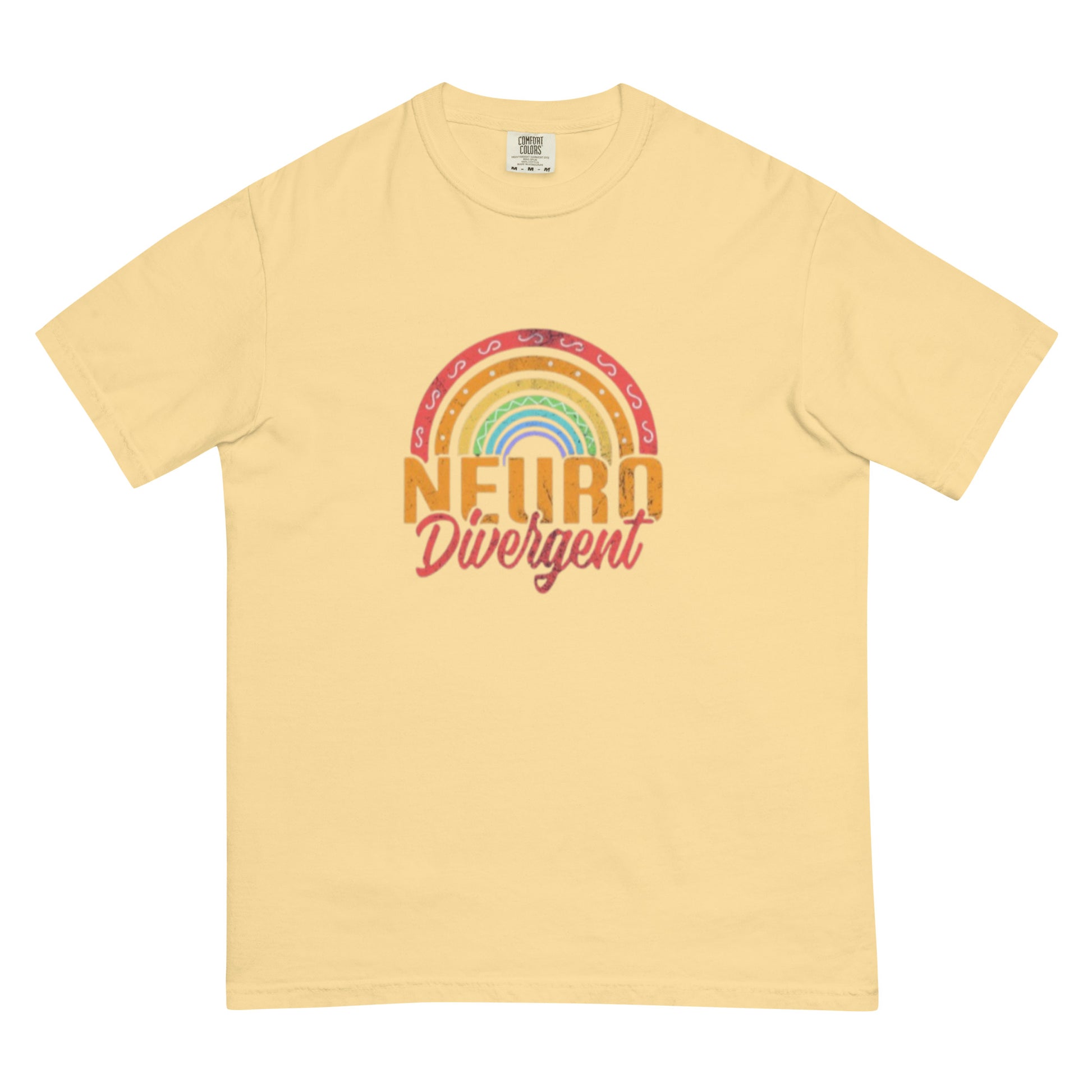 Model in a relaxed pose wearing the Comfort Colors 1717