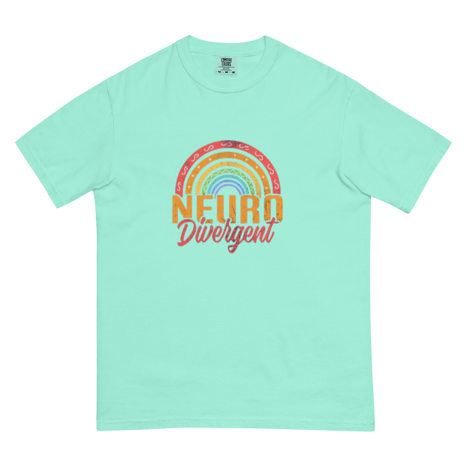 Model in a relaxed pose wearing the Comfort Colors 1717