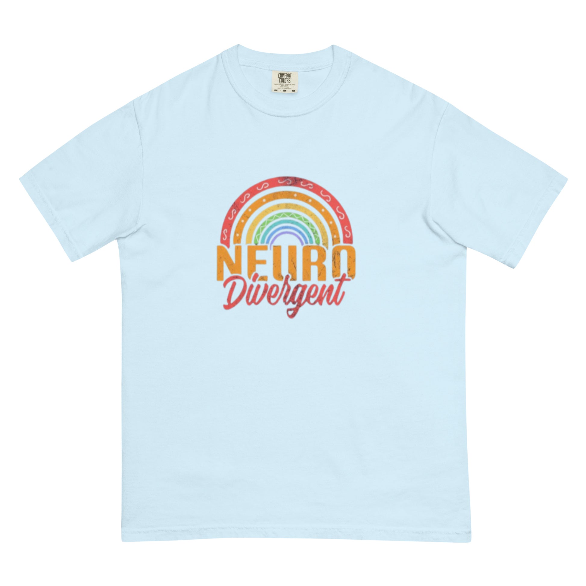 Model in a relaxed pose wearing the Comfort Colors 1717