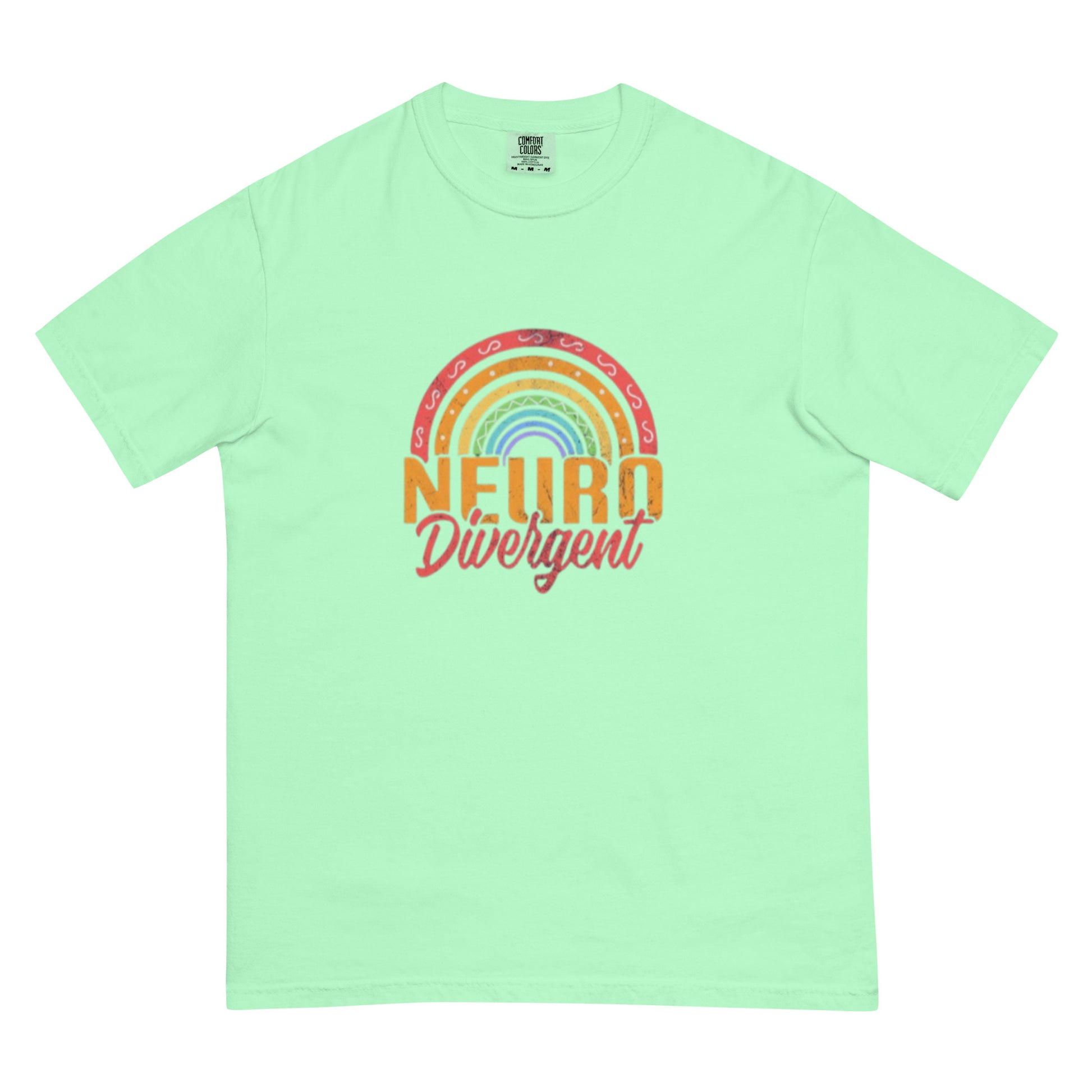 Model in a relaxed pose wearing the Comfort Colors 1717