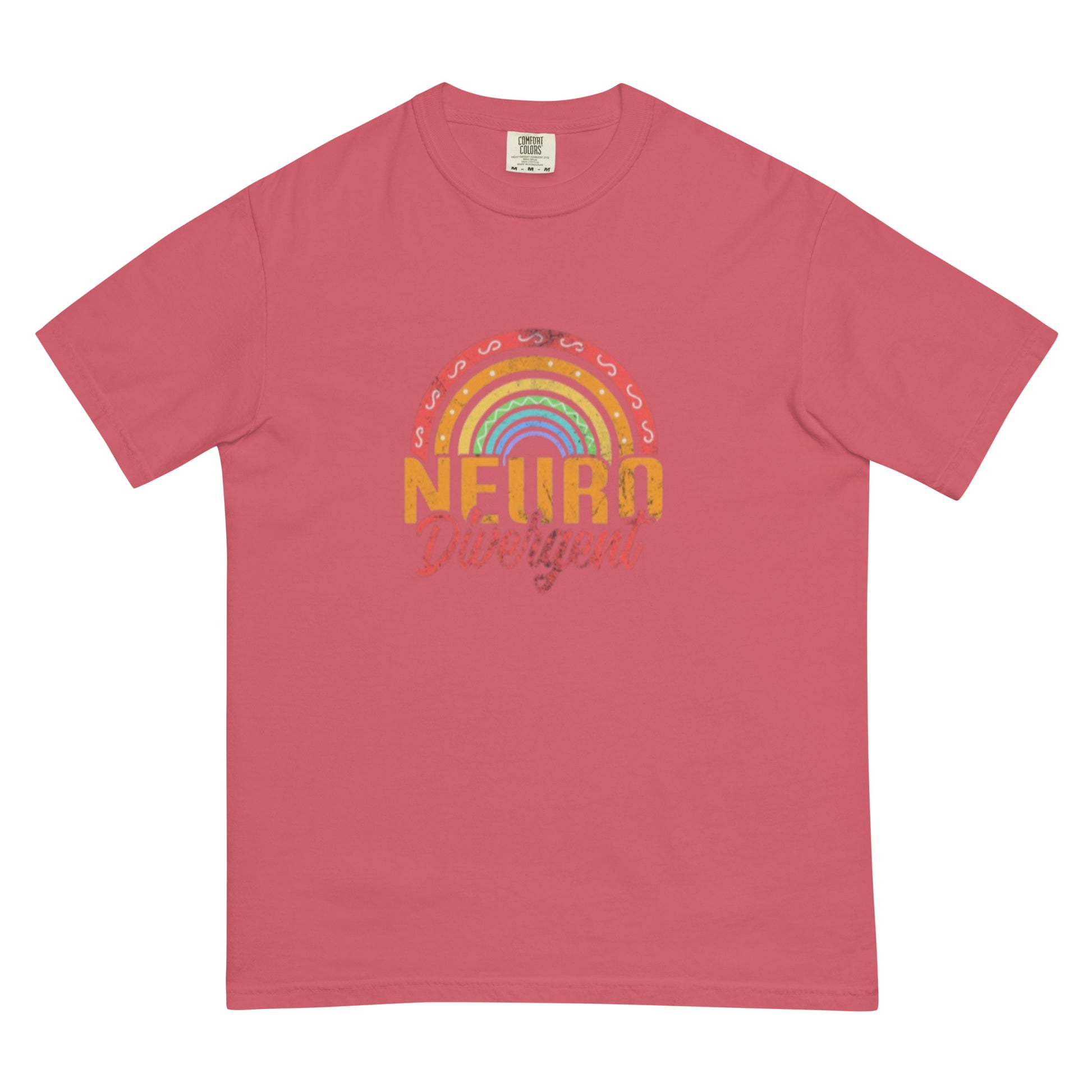 Model in a relaxed pose wearing the Comfort Colors 1717