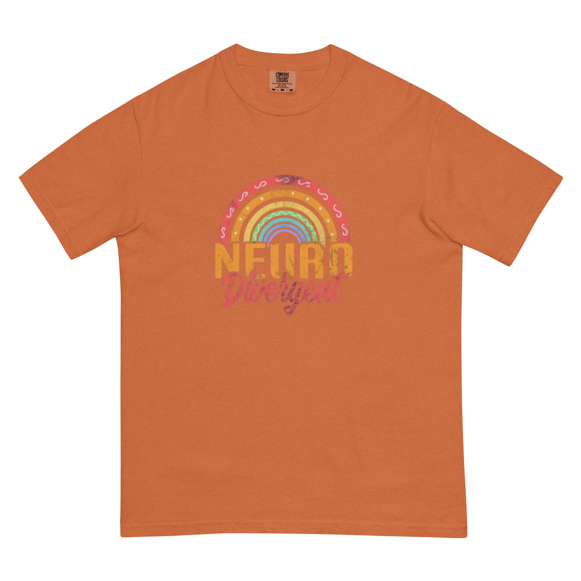 Model in a relaxed pose wearing the Comfort Colors 1717