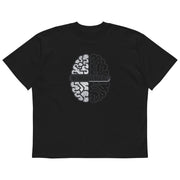 Oversized neurodivergent pride t-shirt made from organic cotton