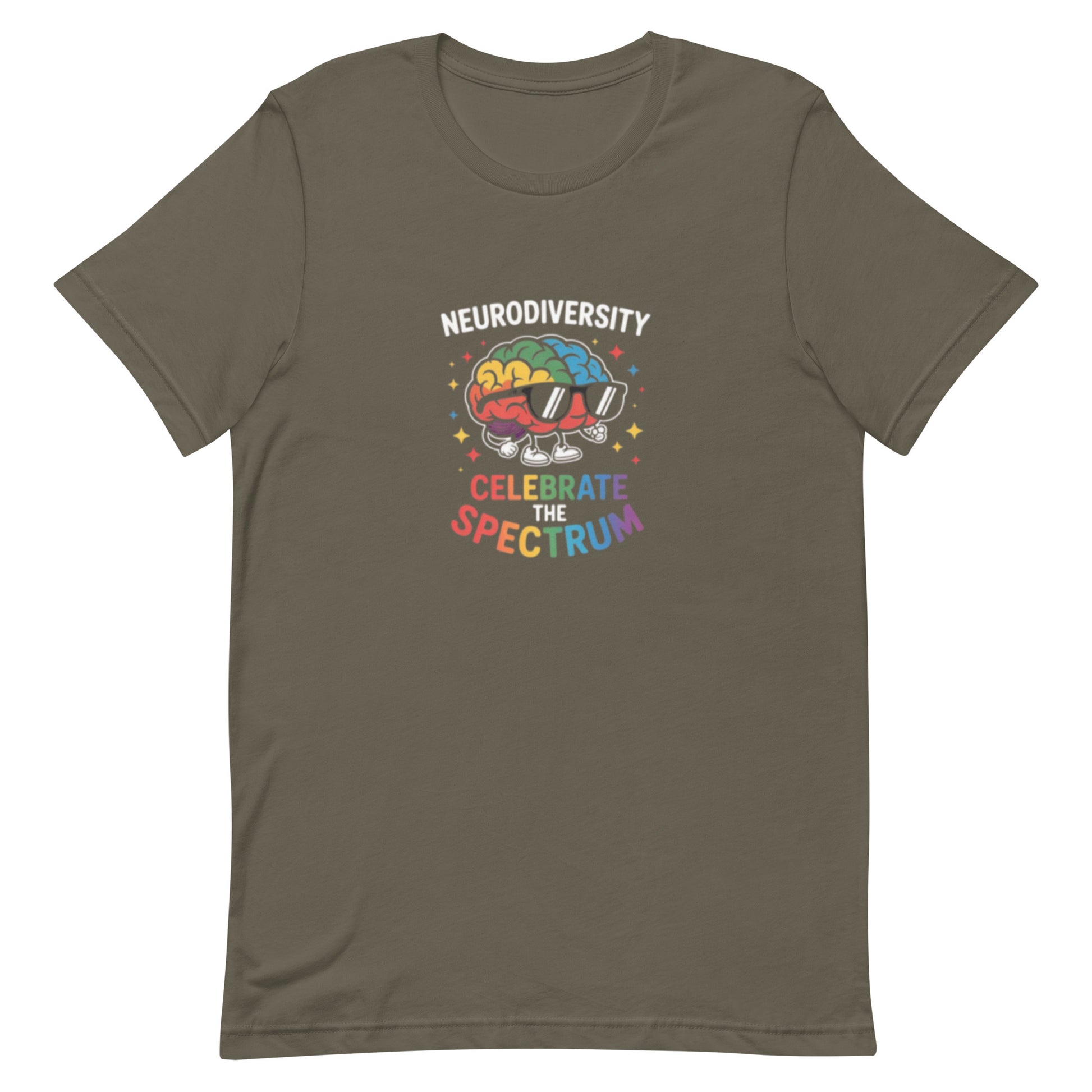 Brilliant Minds neurodivergent pride unisex T-shirt