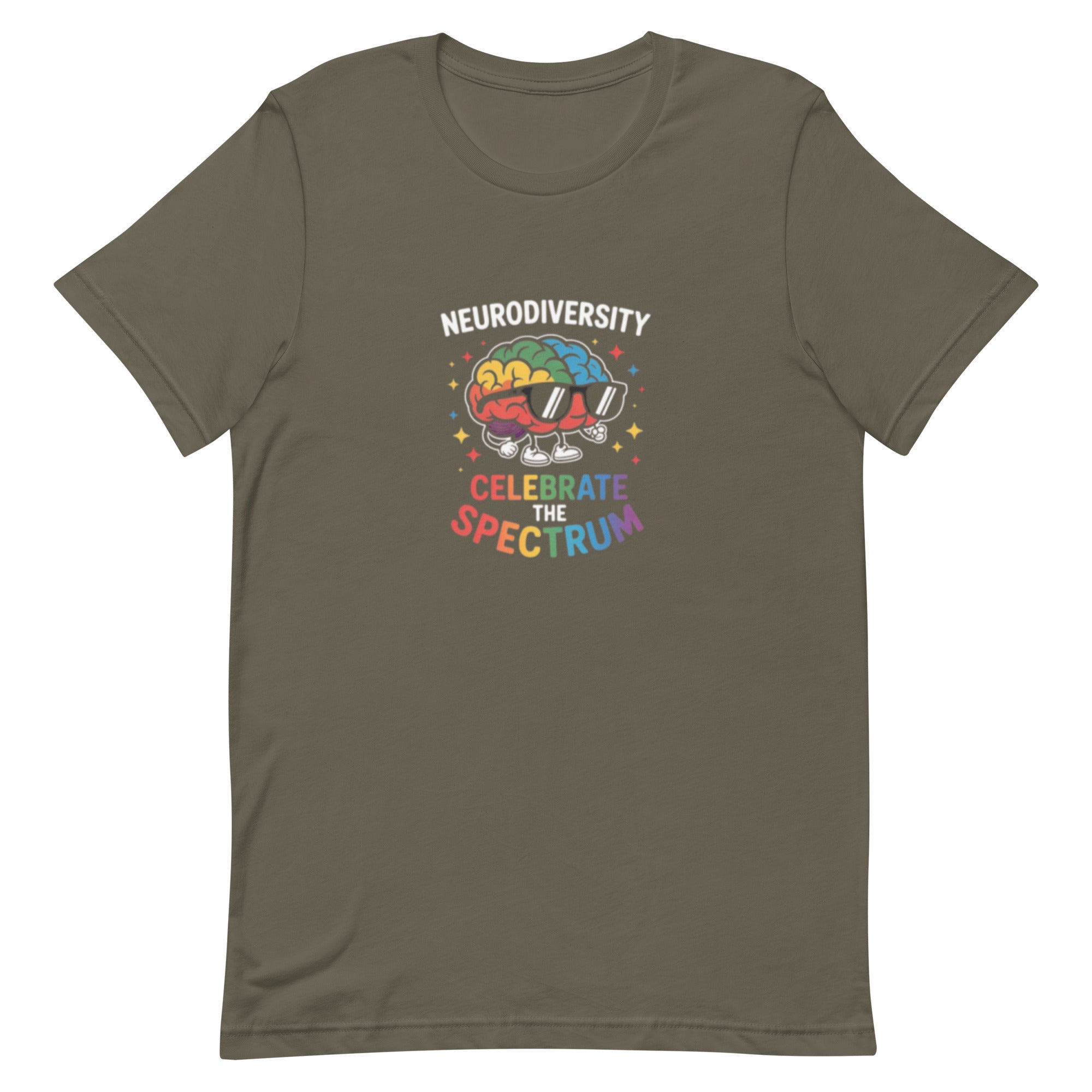 Brilliant Minds neurodivergent pride unisex T-shirt