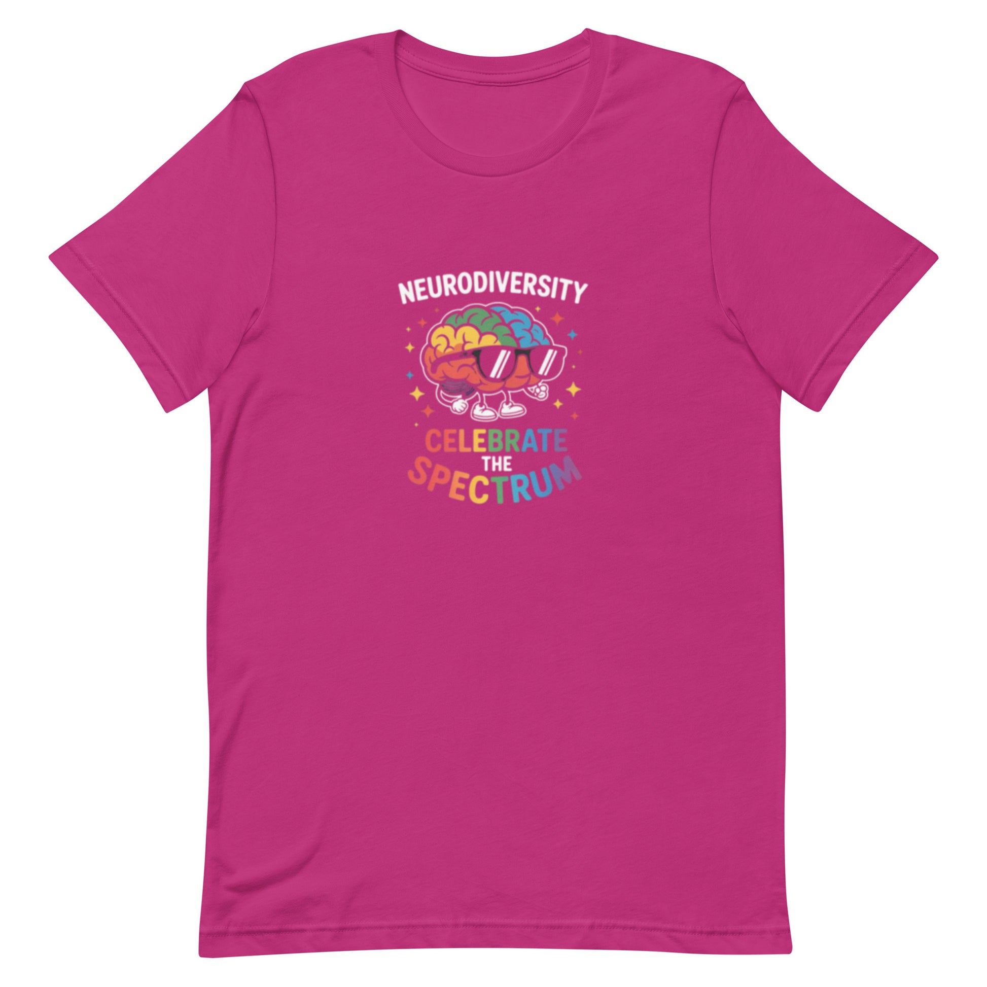 Brilliant Minds neurodivergent pride unisex T-shirt