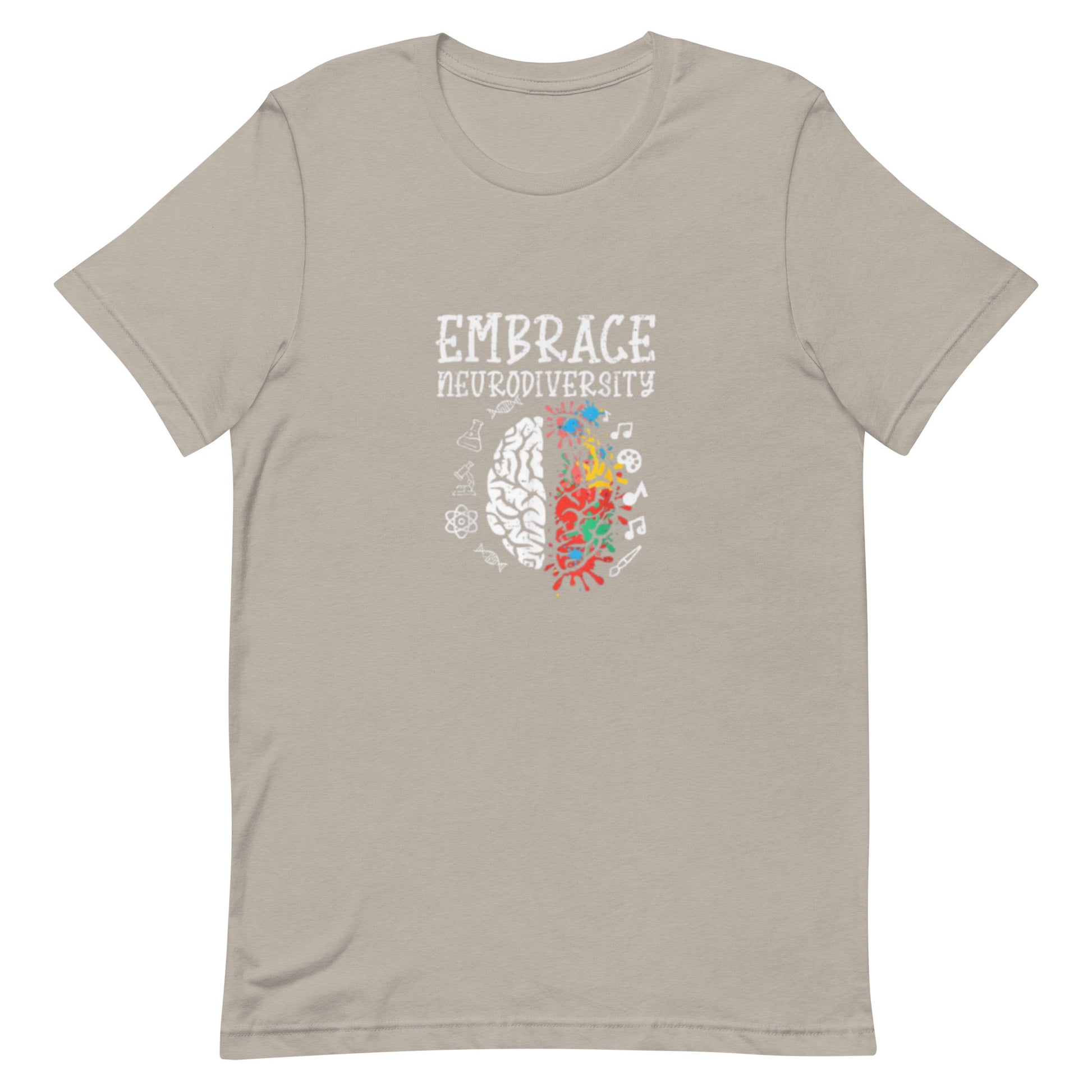 Inclusive fashion T-shirt for neurodivergent pride