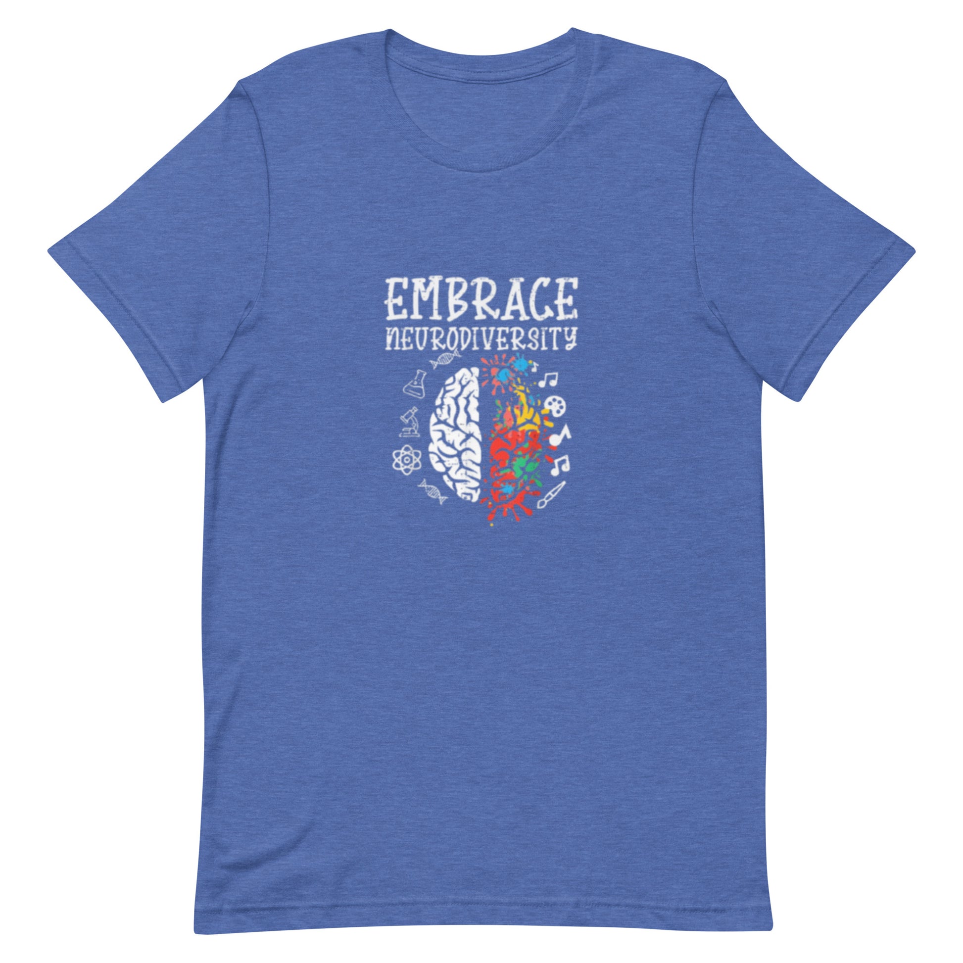 Inclusive fashion T-shirt for neurodivergent pride