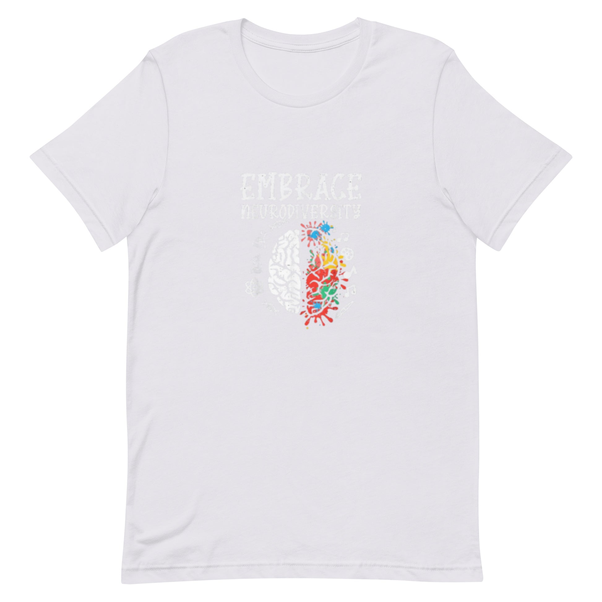 Inclusive fashion T-shirt for neurodivergent pride