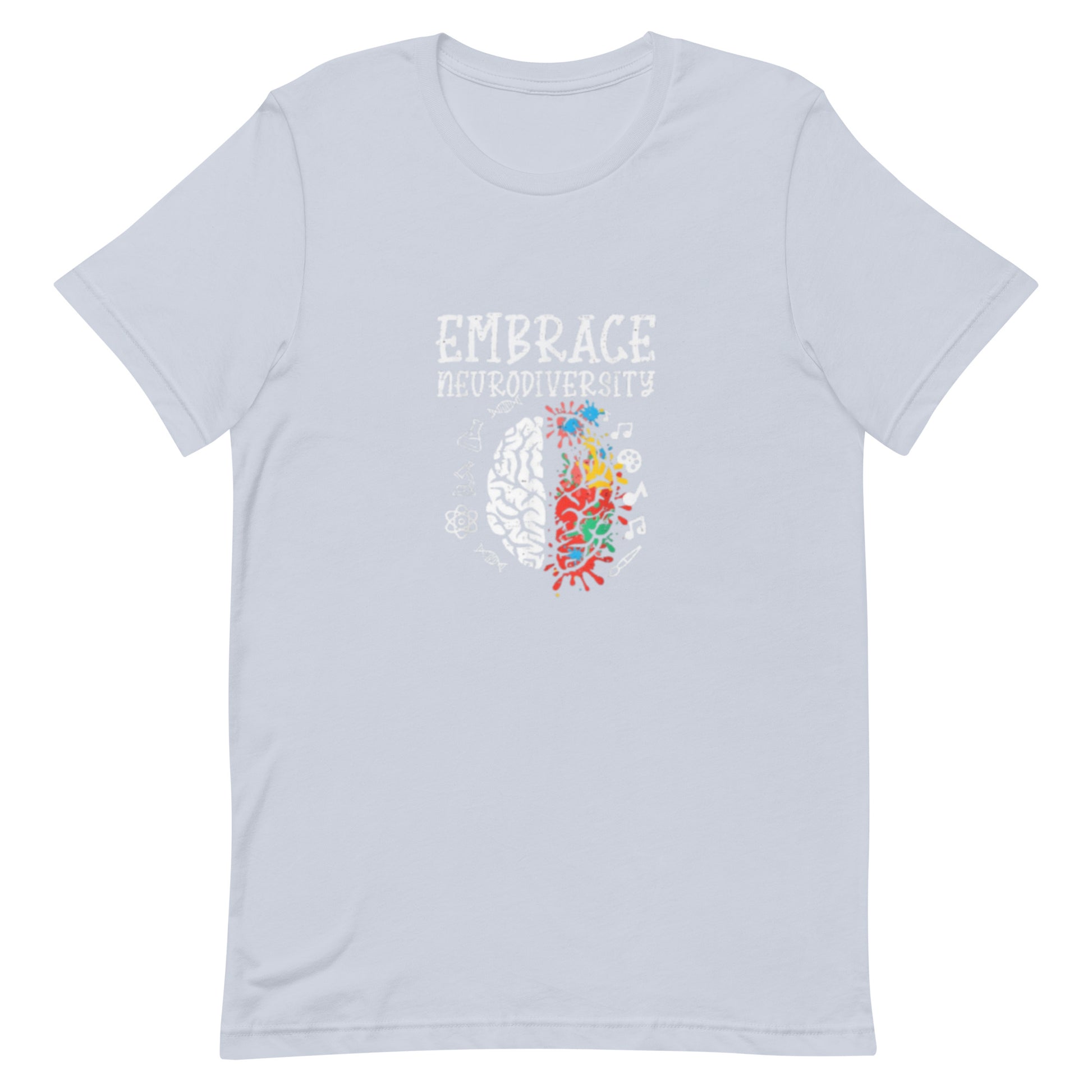 Inclusive fashion T-shirt for neurodivergent pride